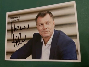 Thomas Helmer , Autogrammkarte, Fussball,DFB - Bild 1 von 2
