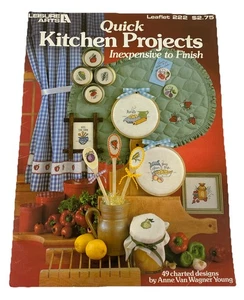 Quick Kitchen Projects Punto Croce Tempo Libero Arti 49 Disegni Foglietto 222 1982 - Foto 1 di 8