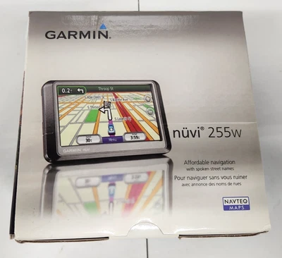 Garmin nüvi 255w 4.3 inch GPS Navigator Bundle Pre-Owned In Box - Image 1 of 4
