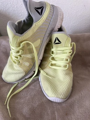 Rebook Lemon Yellow ZPrint Shoes - Image 1 of 4