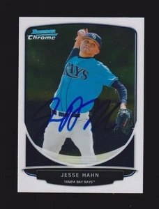 2013 Bowman Chrome BCP 7 Jesse Hahn Tampa Bay Rays signed Autogramm Auto COA - Bild 1 von 1