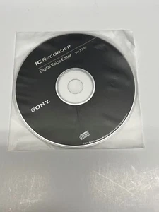 Sony IC Recorder Digital Voice Editor 3.3.01 Software - Imagen 1 de 1