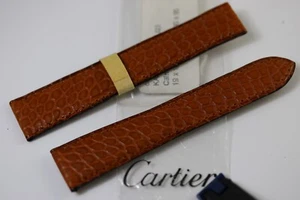 Cartier Armband Krokodil / Alligator Brown/Brown 19/16 MM - Picture 1 of 2