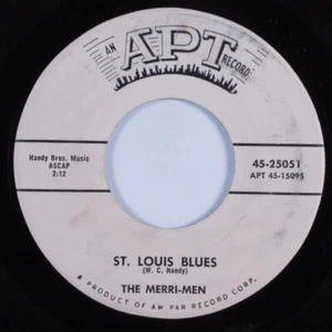The Merri-Men - St. Louis Blues / Big Daddy 1960 7", Promo Apt Records 45-25051 - Picture 1 of 1