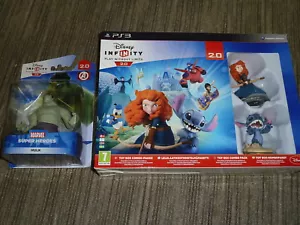 DISNEY INFINITY 2.0 HULK + TOYBOX COMBO PS3 NEW GAME PORTAL BASE 3 FIGURE Stitch - Picture 1 of 7