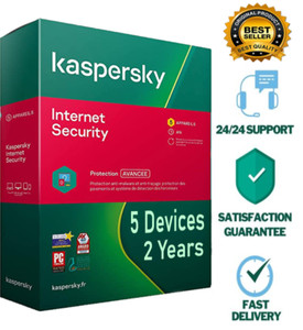 Kaspersky Internet Security latest version 2023 1,3,5 Devices 2 Years Global Key