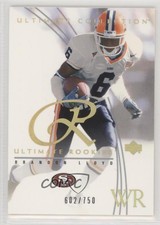 2003 Upper Deck Ultimate Collection /750 Brandon Lloyd #74 Rookie RC