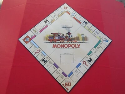 MONOPOLY Nostalgia Juegos Serie Tablero de Juego Plegable Cuadrado Madera Caja de Juego Madera Foto 1 de 2