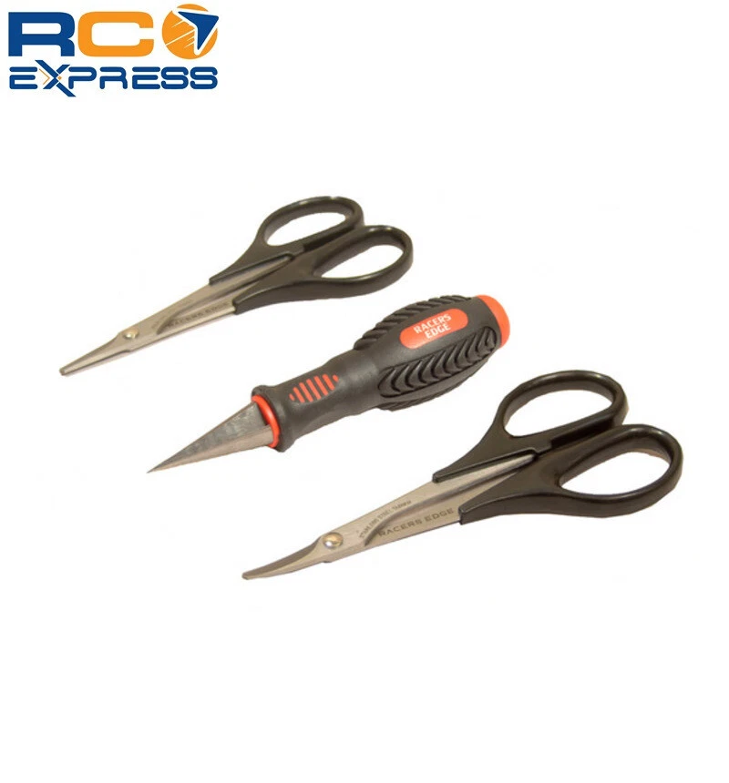 Racers Edge Body Scissors Curved & Straight and Body Reamer RCE2331 - Image 1 of 1