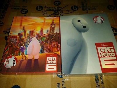 Big Hero 6 Novamedia Blu-ray Steelbook Lenticular & Full-Slip One Click New&Seal - Image 1 of 2