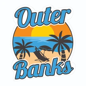 Outer Banks North Carolina Sticker Decal - Picture 1 of 2