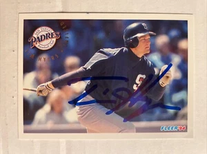 1994 Fleer Tim Hyers Autographed Card #M7 San Diego Padres CB2190 - Picture 1 of 2