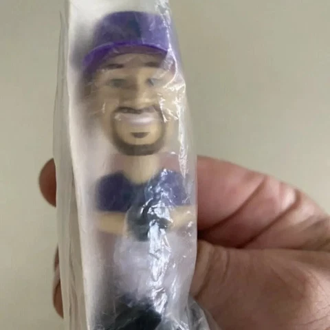 Post Cereal Luis Gonzalez Arizona Diamondbacks Bobblehead 3”- New in Bag Cover