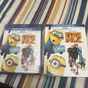 Despicable Me 2 New Sealed BLU-Ray, DVD With Slipcover - Picture 1 of 2