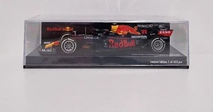 MODELLINO AUTO 1:43 MINICHAMPS F1 RED BULL HONDA RB16B PEREZ MONACO 2021 DIECAST - Picture 1 of 8