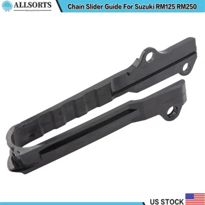 Swing Arm Chain Slider Guide For Suzuki RM 125 RM 250 RMZ250 RMZ450 113-35-006 - Image 1 of 4