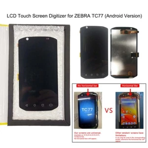 LCD Wyposażony w cyfryzator dotykowego for ZEBRA TC70 TC75 TC72 TC77 TC70X - Zdjęcie 1 z 7
