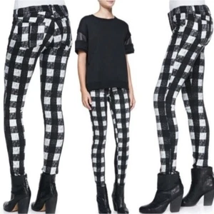 Rag & Bone Zippered Ankle Skinny Jeans Gr. 24 - Bild 1 von 8