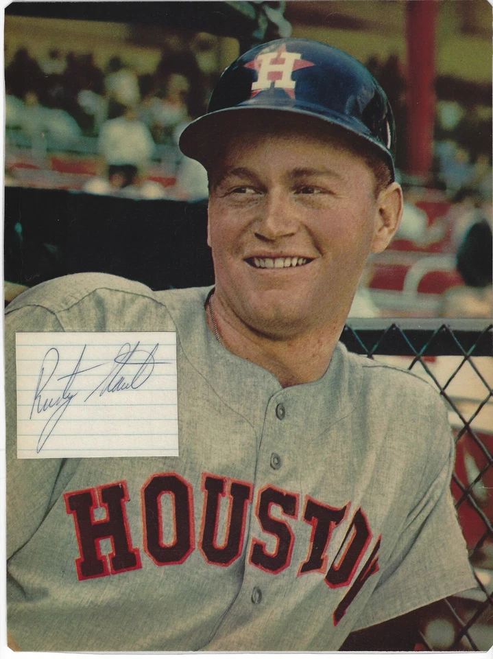 Rusty Staub Autographed Signed 8x11 Mag Photo - MLB Colt 45's Mets - w/COA - Image 1 of 1