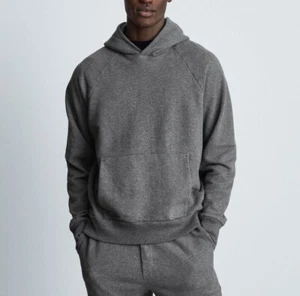 EVERLANE Men’s The Track Hoodie Gray NEW Size Small Athletic - Picture 1 of 11