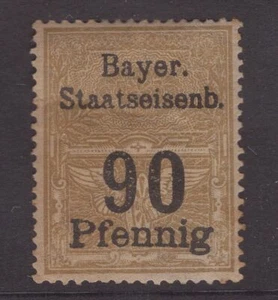 Germany Bavaria mint stamp overprinted 90pf - Picture 1 of 2