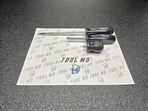 Snap-on Tools NEW 3pc 1/4" Drive Multi Length Standard Shank Driver Set TM40ASA - Picture 1 of 13