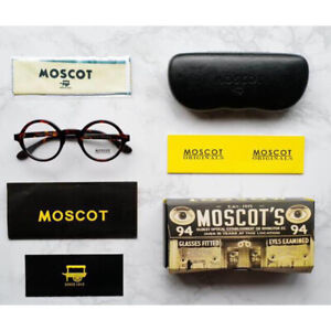 MOSCOT Zolman 46□28-145 COL TORTOISE CE Glasses 46size Cool Classic with box etc