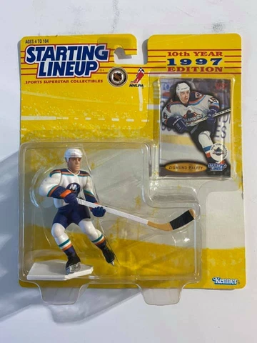 1997 NHL Starting Lineup ZIGMUND PALFFY Figure & Card NEW YORK ISLANDERS Cover