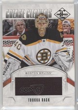 2012-13 Panini Limited Crease Cleaners Materials /99 Tuukka Rask #CC-TR