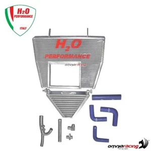 Radiatore acqua maggiorato H2O+kit di montaggio per Ducati 998R - Picture 1 of 5