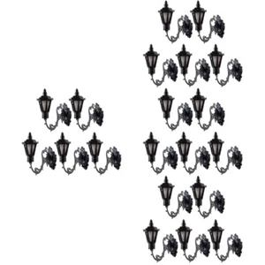 4 Count Puppenhaus Wandleuchte Simulationswandlampe Miniaturvorräte Spielen - Bild 1 von 12