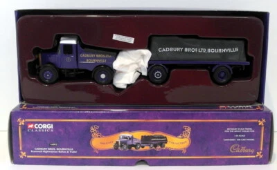 Corgi 1/50 Scale 16002 - Scammell Highwayman Ballast & Trailer - Cadbury Bros. - Image 1 of 2