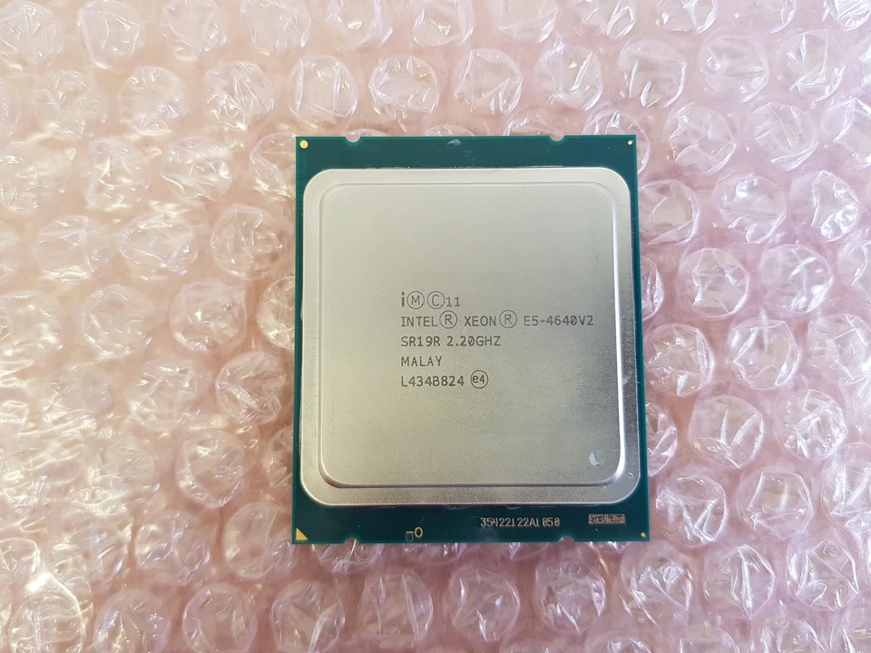 Intel Xeon E5-4640 v2 2.2Ghz (2.7Ghz) 10 Ten Core CPU Processor SR19R LGA2011 - Image 1 of 1
