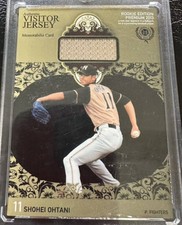 2013 BBM Shohei Otani Nippon Ham Rookie Edition Premium Jersey Serial Card
