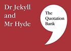 The Quotation Bank: Dr Jekyll And Mr Hyde Gcse Revision An... By Esse Publishing