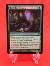 Quest for Renewal - Worldwake - UNC Foil - MTG - Magic the Gathering - VLP/NM