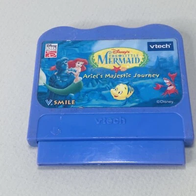 VTECH VSMILE DISNEY'S THE LITTLE MERMAID ARIEL'S MAJESTIC JOURNEY CARTRIDGE - Image 1 of 2