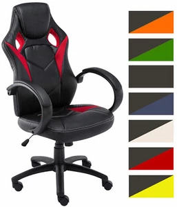 Racing Bürostuhl Magnus Sportsitz Chefsessel Drehsessel Drehstuhl Büromöbel - Bild 1 von 8