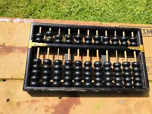 Antique Lotus Abacus - Picture 1 of 6