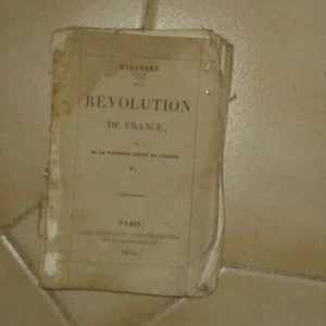 Félix de CONNY. Histoire de la révolution de France. Tome 5. Méquignon. 1835. - Picture 1 of 1