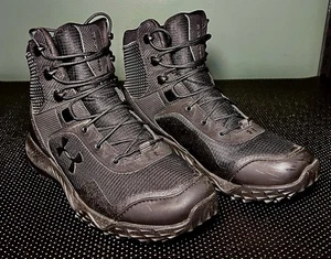 Under Armour Valsetz schwarze Micro G taktische Stiefel ~ Größe 8,5 (US) - Bild 1 von 10