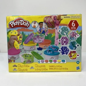 Play-Doh Wild Animals Mixing Kit, Krackle, Cloud & Fluff - Picture 1 of 7