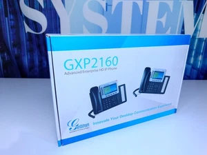 Grandstream GXP2160 Enterprise HD 6 Line VoIP Phone - Black - Picture 1 of 6