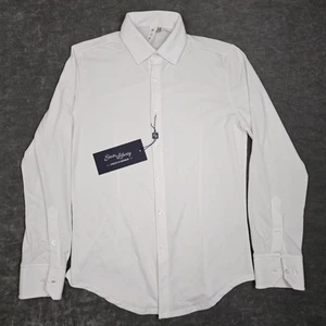 Camisa deportiva State and Liberty para hombre pequeña The Mark Piqué abotonada elástica - Imagen 1 de 9