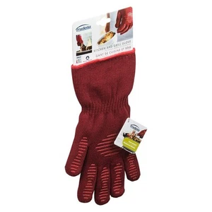 Trudeau Maison Kitchen Glove, Double-Sided Padded Grill Glove, 1 per Pkg, Red - Picture 1 of 5
