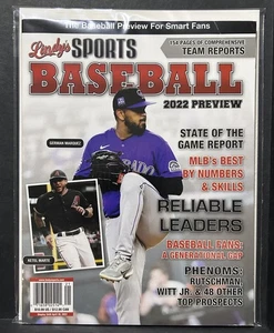 Lindy's Pro Baseball 2022 Preview - Magazine - German Marquez Cover - VF - Picture 1 of 1