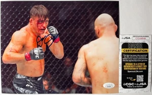 UFC MMA Fighter Drew Dober Signed 8x10 Photo Authentic Autograph JSA COA - Picture 1 of 1