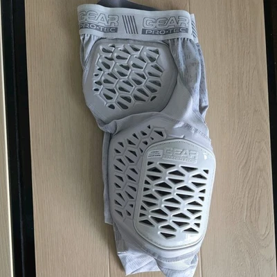 GEAR Pro-Tec BSN Deportes Fútbol Pantalones Faja 5 Almohadillas Hombres MEDIANO M Gris Foto 1 de 4