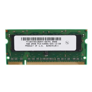 4 Go de  DDR2 pour Ordinateur Portable 667 Mhz PC2 5300 SODIMM 2RX8 200 Bro4165 - Imagen 1 de 8