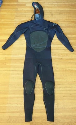 XCEL HOODED DRYLOCK FULLSUIT 5/4 MM MENS SURF SURFING WETSUIT SIZE MEDIUM - Image 1 of 4